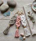 Detalles de Boda y Eventos – Llavero de Macramé Boho (Precios por Volumen)