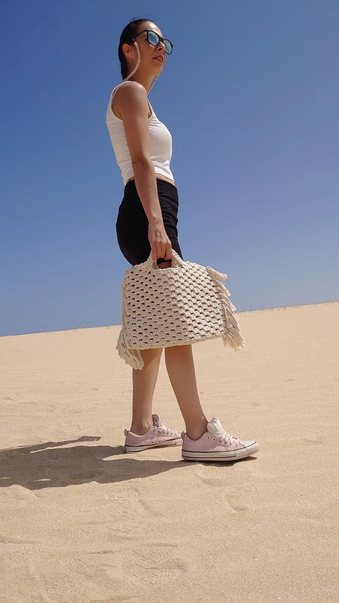 Bolso de Macramé Boho " Jable"