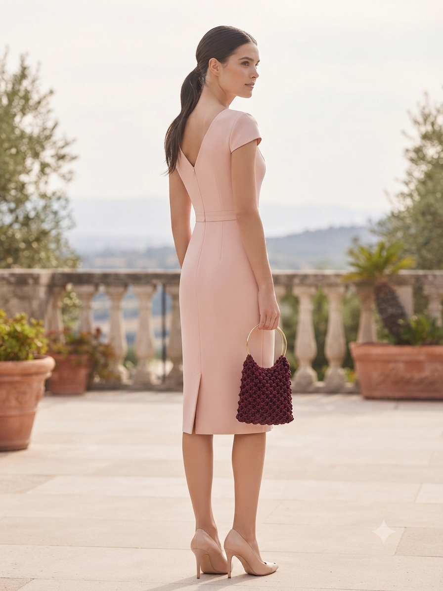 Bolso de Macramé de Satén – Bolso de Mano Artesanal de Fiesta